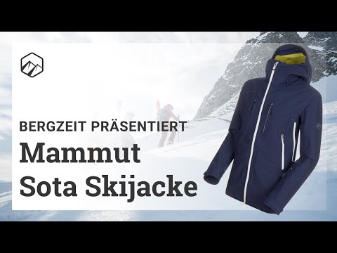 Mammut Sota Skijacke: 3-Lagen Jacke aus Stretch | Bergzeit