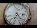 Rolex Date-Just ref 126231 Unboxing with Macro Images