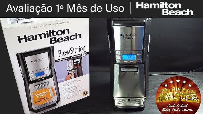 Hamilton Beach 48464 BrewStation Summit Black Single Serving 12 Cup Coffee  Maker with Auto Shut Off