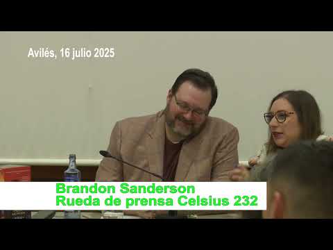 Brandon Sanderson en Avilés