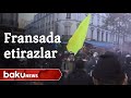 Fransada etirazlar çərçivəsində talanlar başlayıb