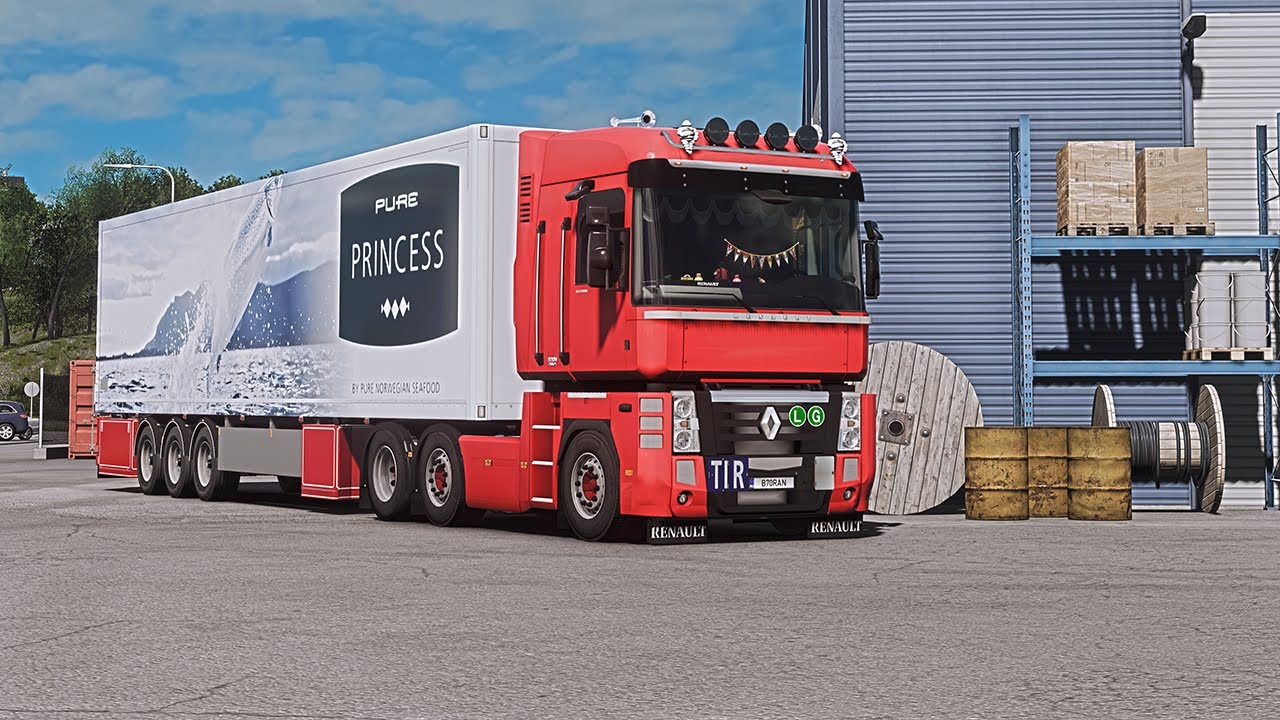 ETS2 1.57 | Epic Norway Journey in a Renault Magnum Truck