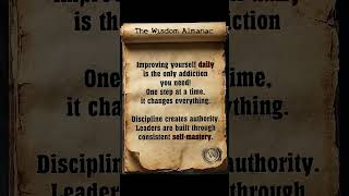 Self-Mastery, Life Lessons, Quotes, Wisdom, Life Truths #selfimprovement #wise #discipline #shorts
