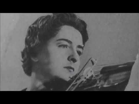 Janine Andrade plays Paganini (arr.Kreisler). La Campanella (1960s, from LP)