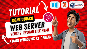 TUTORIAL KONFIGURASI WEB SERVER VERSI 2 | TRANSFER FILE HTML KE LINUX DEBIAN 11 | EPS 7