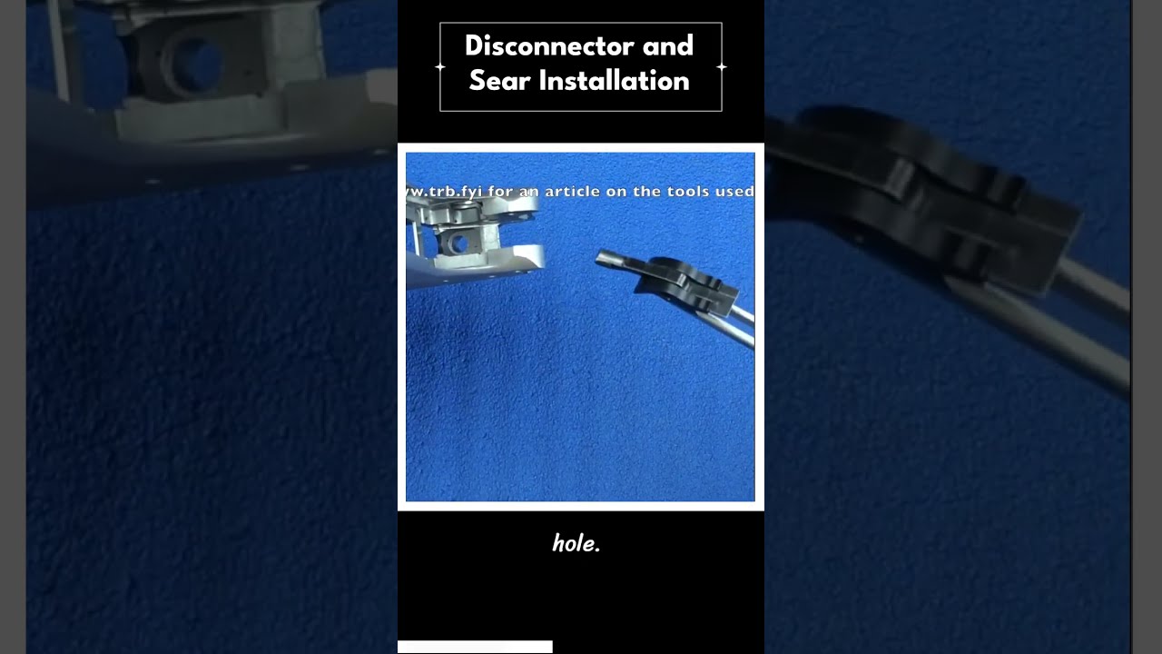 Firearm Gunsmithing The 1911 Disconnector And Sear
