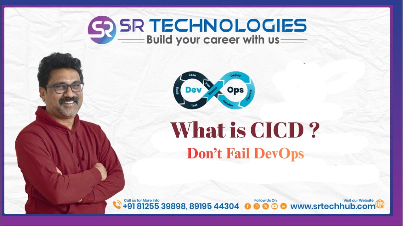 What is CI/CD in DevOps? | Continuous Integration & Deployment | Step-by-Step Tutorial | SR Tech Hub