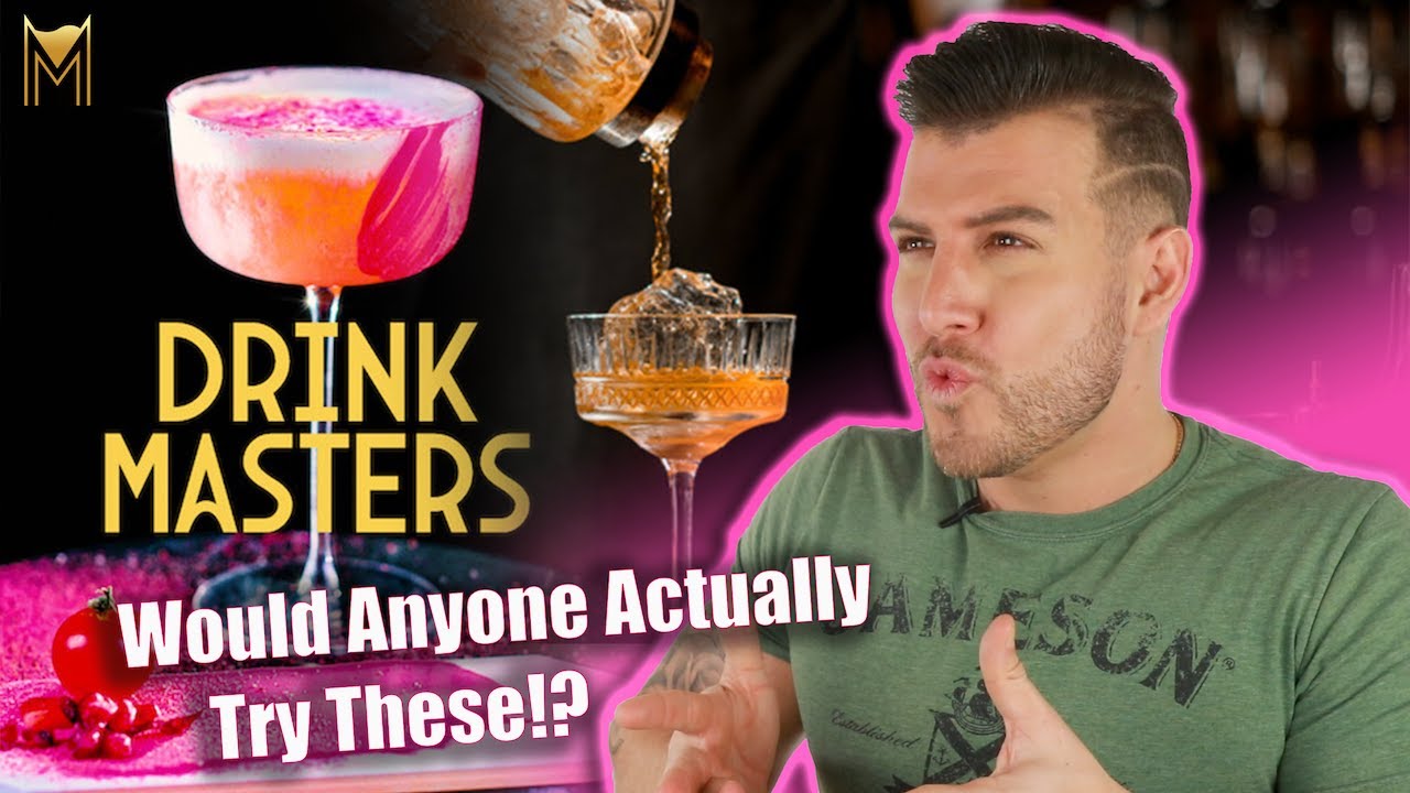 Bartender Reacts To "DRINK MASTERS" On Netflix | Stinky Fruit Cocktails!?