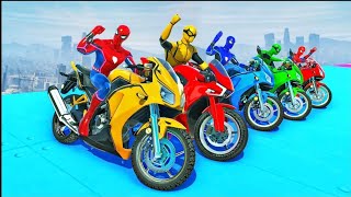 stunt bike Spider-Man gameplay#bike #bikelover #gaming #games #gameplay #game