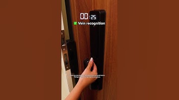 Unlocking Made Fast & Easy: Watch Kaadas Unlock in Seconds! ⏱️🚪 #kaadas #digitallocks #smartlocks