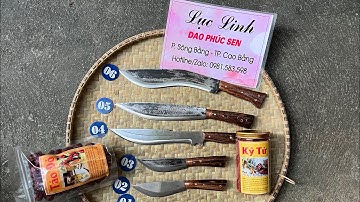 05/10/2023: Dao mèo Phúc Sen. Dao chuyên để đi rừng, câu cá,… Hotline 0981.583.598