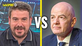 "MORAL LESSONS FROM SEPP BLATTER!" Alex Crook REACTS to GIanni Infantino's MEETING with Donald Trump