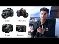 Differences Between Camera Types | DSLR v Mirrorless v Bridge v Compact | Photography Unravelled Ep1