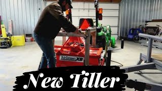 We bought a big tiller! King Kutter Tiller Unboxing