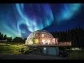 Семья из Норвегии построила дом под куполом, где тепло и уютно даже полярной зимой