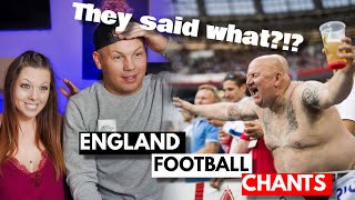 American Couple React to BRUTAL FOOTBALL CHANTS IN ENGLAND
