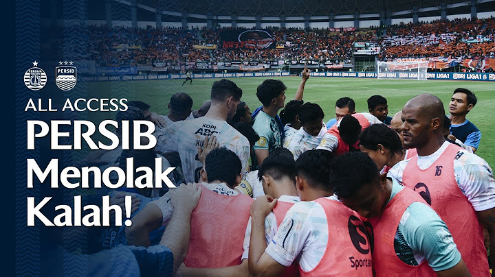 PERSIB Menolak Kalah di Stadion Patriot | All Access vs Persija
