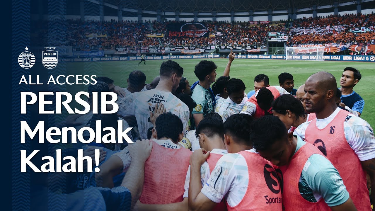 PERSIB Menolak Kalah di Stadion Patriot | All Access vs Persija