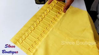पैंट प्लाज़ो की मोहरी का डिजाइन बनाये आसान तरीके से || Pant Plazo Mohri Design Cutting and Stitching