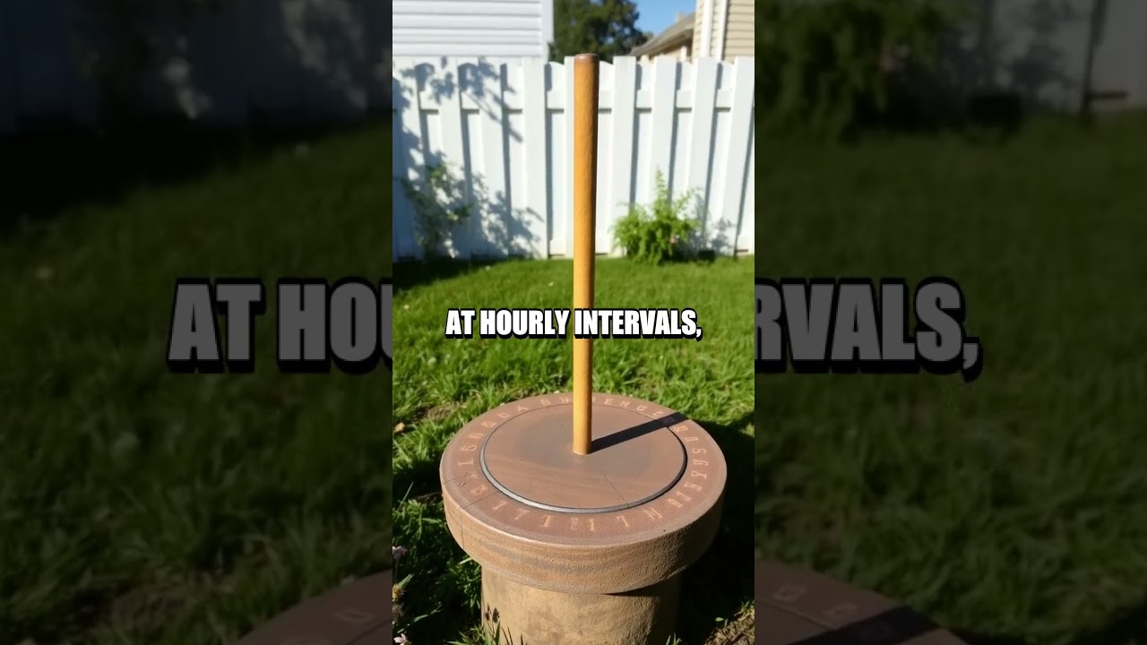 DIY Homemade Sundial