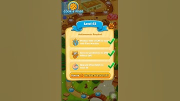 Cookie Clickers 2 Level 63 completed