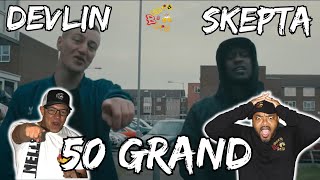 UK KNOWS HOW TO COLLAB!!!! | Americans React to Devlin x Skepta - 50 Grand