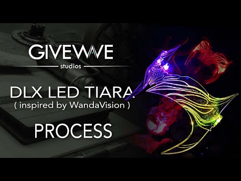 DLX Scarlett Witch LED headdress prop ( PROCESS ) @GiveWaveStudios