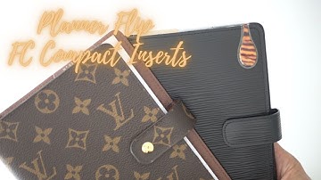 Planner Flip Personal size MM with FC Covey Compact Inserts