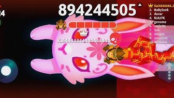 Snake.io modmenu gameplay #188 - world record