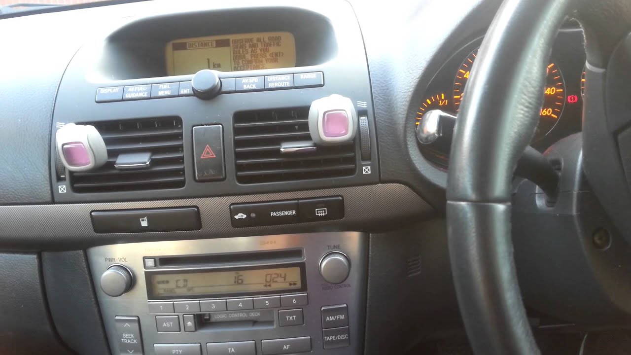 Toyota Avensis Problem - YouTube