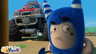 Monster Truck Madness! | Oddbods Tv Full Episodes | Funny Cartoons For Kids