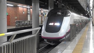 JR東日本 上野駅 東北新幹線 E3系 R編成 0番台とE5系併結 やまびこ45号 盛岡行き 2019 05