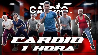 CARDIO QUEMA 1000 Calorías 🔥con este QUEMAGRASA para Bajar de Peso | 1 Hora