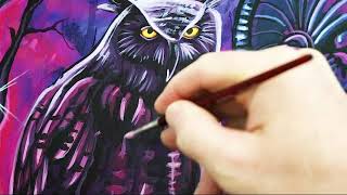 Athena & the Owl of Wisdom | Final Details