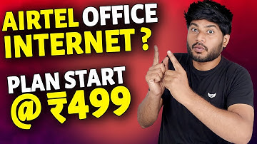 Airtel Office Internet | Airtel Fiber Business Broadband