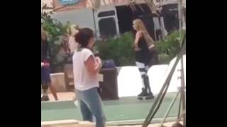 Soy Luna 2 Detrás De Escena Ámbar Y Emilia