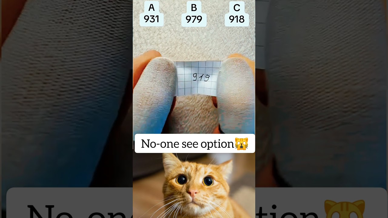 no-one see option 🙀 