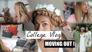 COLLEGE VLOG #23: End of my sophomore year of college! MOVING OUT