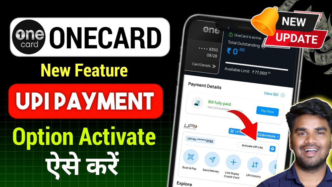 One Card UPI Payment | One Card Rupay Credit Card UPI Payment | One Card UPI Setup Full Process