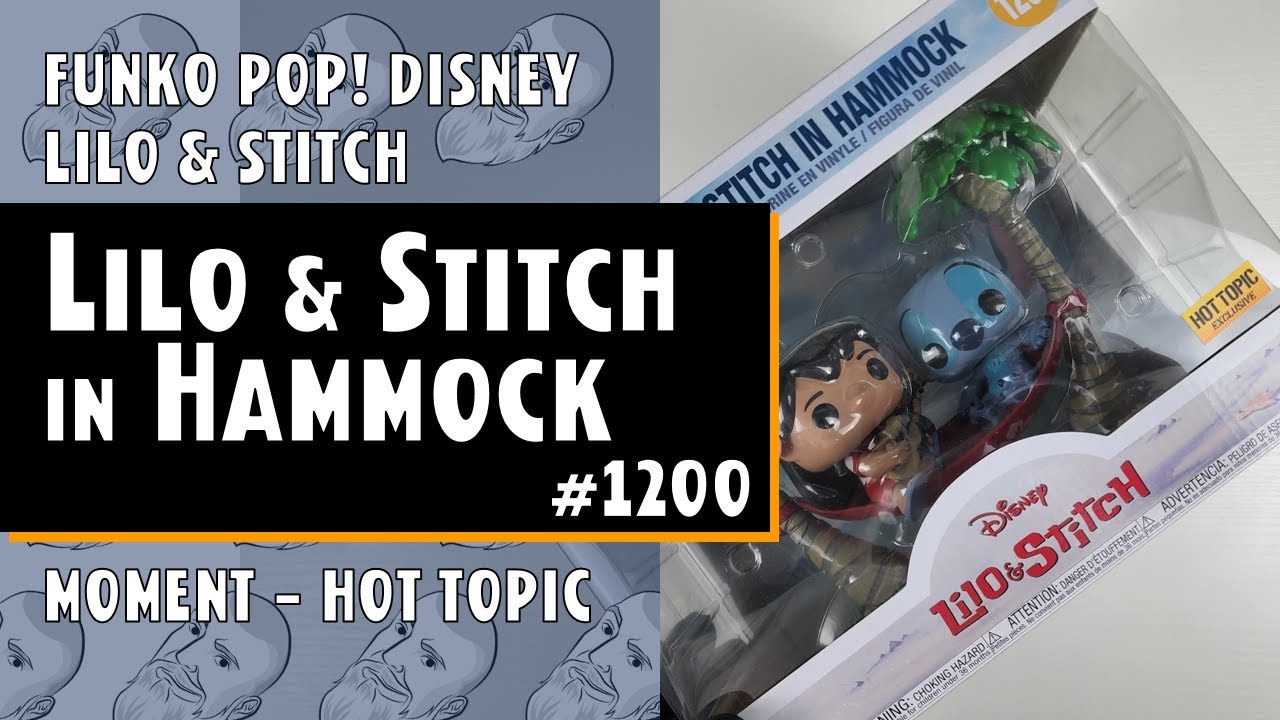 Pop! Moment Lilo and Stitch in Hammock