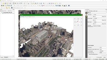 Testing the experimental MSI installer and point cloud support in QGIS 3.18