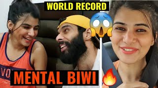 WORLD RECORD CREATED BY WIFE MENTAL BIWI  VLOG