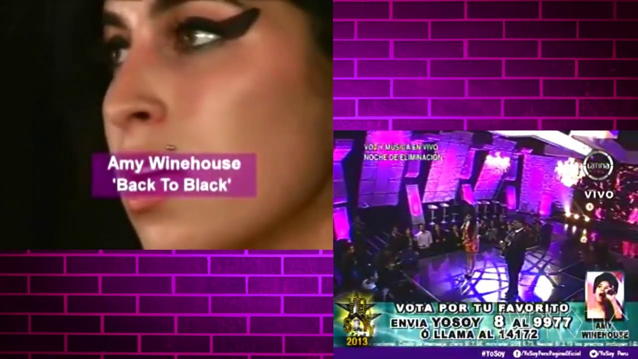 Amy Winhouse - Any Rodriguez. Comparación (Back To Black) ft. Robin Banerjee