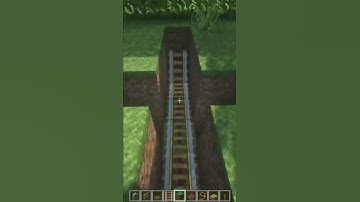 How to build a Swing in Minecraft 😱🔥 #shorts