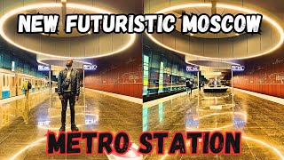 Unveiling The New Shocking Futuristic Moscow Metro Station in Russia