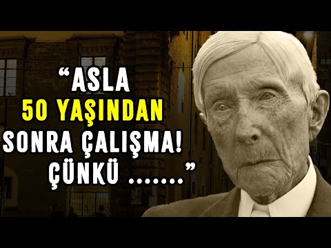 Ünlü Milyarder John Rockfeller’ın Akıl Dolu Hayat Değiştiren Sözleri - Şok Edici Alıntılar