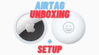 Apple AirTag unboxing + setup