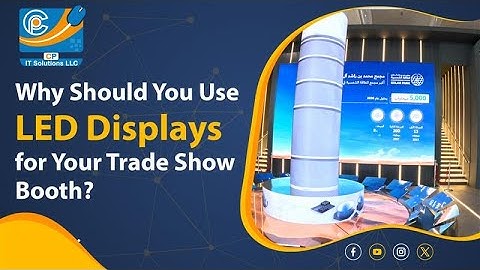 Why Should Use LED Displays for Your Trade Show Booth? #technology #trendingvideo #led #ledscreen
