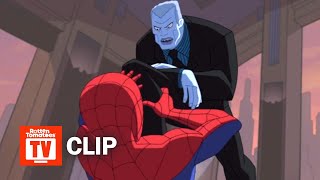 The Spectacular Spider-Man (2008) - Spider-Man Meets Tombstone Scene (S1E6)