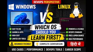 Windows vs Linux for DevOps | Which OS Should You Learn First